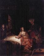 REMBRANDT Harmenszoon van Rijn Joseph Accused by Potiphor-s Wife oil painting artist